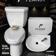 *JUEGO DE BAÑO* *✅TAZA TANQUE Y LAVAMANOS CON TODOS SUS HERRAJES Y ACCESORIOS. - Img 57393698