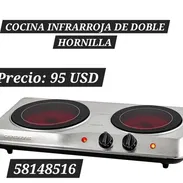 Cocina infrarroja de doble hornilla - Img 56024667