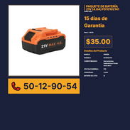 PAQUETE DE BATERÍA 21V 4.0A FD10102141 VPT# -0087 - Img 56243759