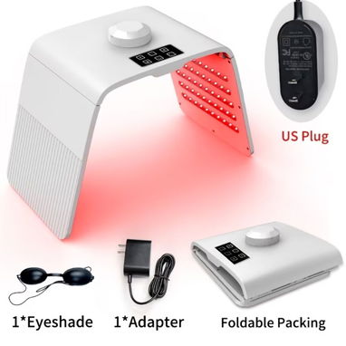 Cabina facial de luz led, para cuidado facial - 4/6