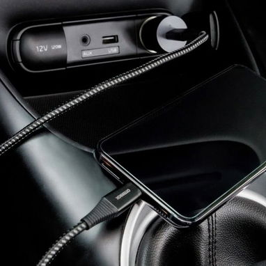 🚗 KIT OTTERBOX 30W CARGA RÁPIDA CARRO IPHONE, CABLE LIGHTNING A USB-C 2M MFI – ENVÍO DISPONIBLE HABANA+GARANTIA 7 DIAS - 2/3