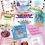 Invitaciones para Cumpleaños (Diseño e Impresión) - Img 49469503