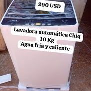 Lavadora automática Chiq 10 Kg, agua fría y caliente - Img 57982945