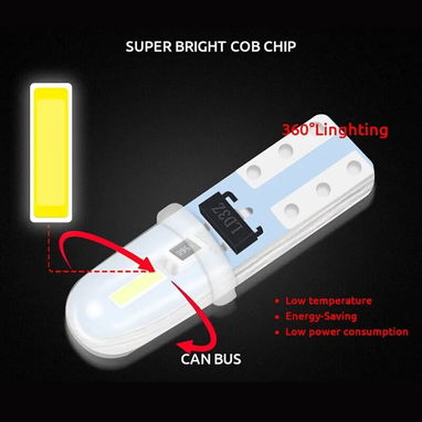Bombillo led t5 ( cola de pescado) 12 v - 3/4