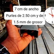 Purles galvanizados 2.50 mt - Img 56045031