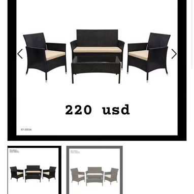 Muebles de terraza y juegos de comedor - 3/5