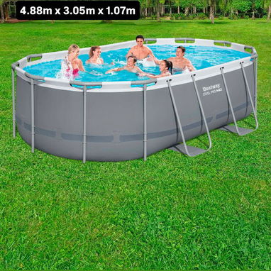 ☀️Gran variedad de piscinas de Diferentes tamaños y modelos nuevas en su caja.✅ Modelos: 1- Bestway con su filtro recirc - Img 123002676