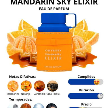 Mandarin Elixir Una explosión cítrica de alta gama. Olvídate de los aromas sintéticos; esto es mandarina realista, jugos - 2/4