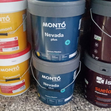 Pinturas marca monto originales importadas... 🎨Vinil blanco para interior y exterior 🎨Pintura para piscina 🎨Barniz pa - 5/7