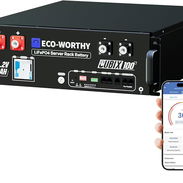 Excelente batería de máxima calidad, 5120Wh, marca EcoWorthy (líder en el mercado).... Nueva en caja... 53610767 - Img 58186422