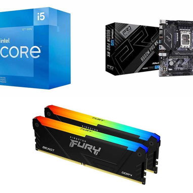 🎁 Kit Intel Core i5-12400F + ASRock B660M PRO RS en Playa, La