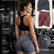 ✨️ Licra corta levanta gluteos, con bolsillos - Img 56907619