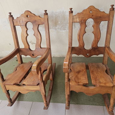 Sillones de caoba para niños - 3/3
