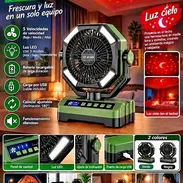 Ventilador recargable 20000mAh (con proyector) - Img 57472848