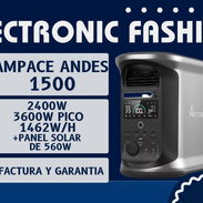 ⚡ ESTACIÓN AMPACE ANDES 1500 + PANEL 560W – FACTURA + GARANTÍA – $1120 USD 🔋☀️ - Img 55800290