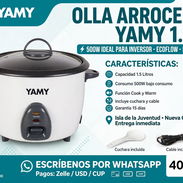 Olla arrocera yamy 1.5 litros mensajería gratis en gerona,,laisla - Img 57869651