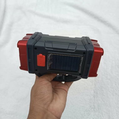 Lámpara LED Recargable con Panel Solar (cv) - 5/6