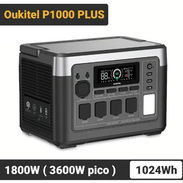 OUKITEL P1000PLUS Con 1024Wh, 1800W - Pico 3600W, Carga Rápida y Batería LiFePO4 Estación de Energía Portátil - Img 57465290