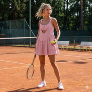 Vestido Deportivo en rosa, agrégalo a tu clóset talla M te encantará 20usd - Img 55913722