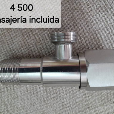 Llave mezcladora de ducha con todos sus accesorios - Img 123307164
