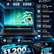 Laptop MSI Cyborg 15 C13WE – i5 16GB/512GB - Img 57472924