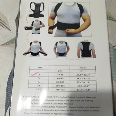 Corrector de postura ajustable para hombre - 2/2