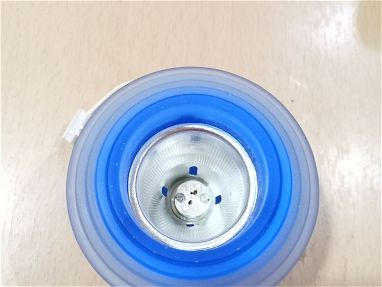 Lámpara empotrable de cristal azul decorativo - Img 69231630