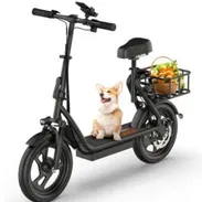 Scooter Eléctrico Plegable 350W/500W hasta 22MPH con Asiento, Suspensión Dual y App - Img 55767883