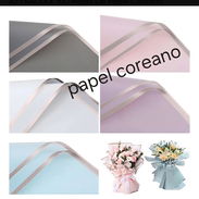 Papel Coreano, mariposas decorativas y coronas - Img 57693792