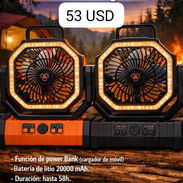 Ventilador recargable F6 - Img 57435879