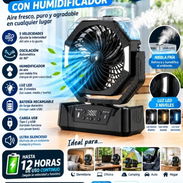 Ventilador recargable 20000mAh + Humificador - Img 57721151
