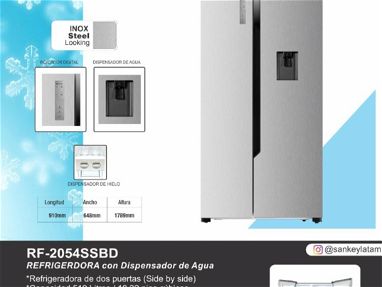 Refrigerador sambersay Sankey con dispensador de 22pies - Img 65683283
