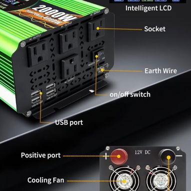 Inversor 2000W 12V - Img 124229595