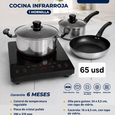 COMBOS DE COCINA + 5 CALDEROS DE ACERO INOXIDABLE - 2/5