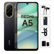 Teléfono Xiaomi Redmi A5, 3Gb Ram + 3Gb virtual,Total 6Gb, 64Gb Almacenamiento, Con Cover, Mica y Audífonos - Negro - Img 56020267