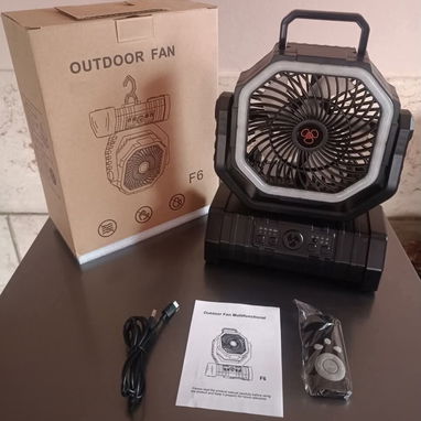 Ventiladores recargables f6 - 2/2