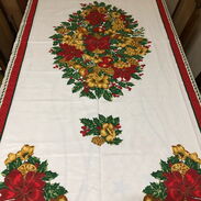 Mantel para mesa de 6 con diseño navideño - Img 41954391
