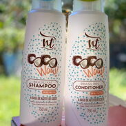 Shampoo y Acondicionador de coco Sin Sal 750 ML - Img 45649061