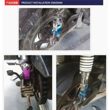 Elevador/extensor: amortiguador trasero de motos - Img 122239924