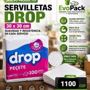 Servilletas drop 30x30 cm - Img 57972450