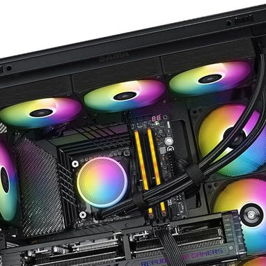 Enfriador de agua SAMA L60 para CPU AIO: sistema de refrigeración líquida de 360 ​​mm con ventiladores ARGB 52815418 - Img 110916662