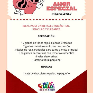 Decoraciones románticas - 2/3