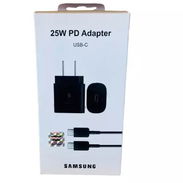 Cargador Samsung 25W+cables nuevo en caja sellado carga rapida. 54741004 - Img 50970016