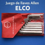 Juego de Llaves Allen Elco 2 a 22 mm – Marca Francesa. H2 - Img 56789052