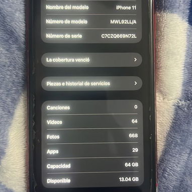 iPhone 11 de 99% batería ,64gb ,no tiene Face ID ,lo doy con un cover trasero nuevo x si se lo quiere cambiar….150$ - 2/2