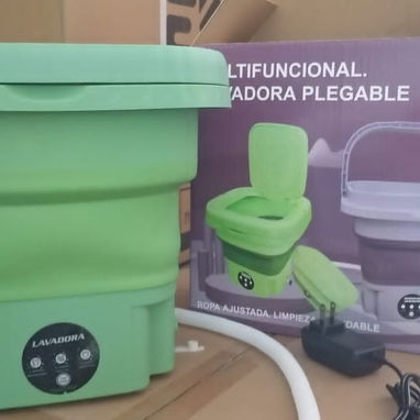 🔖Lavadora portátil plegable - Img 117177349