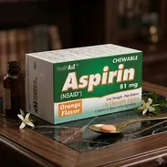 Aspirina 81 mg masticable – Sabor naranja (36 tabletas) - Img 57881347