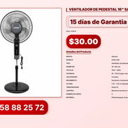 VENTILADOR DE PEDESTAL 16" SANUMO VPT#-0033 - Img 56822878