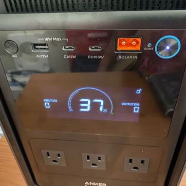 ANKER SOLIX S2000 — ENERGÍA DE RESPALDO  PRECIO: $1,170 USD 🛡️ GARANTÍA: 1 MES Capacidad 2010 Wh - 4/4