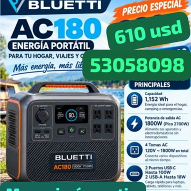 Estación de energía bluetii ecoflow y - 3/4